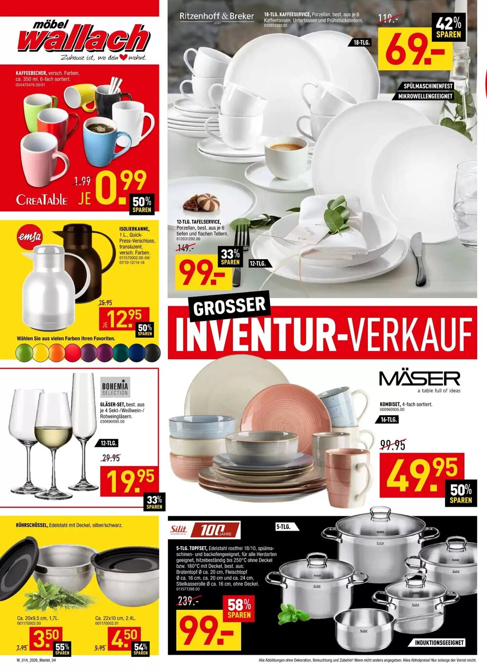 Möbel Wallach Prospekt (ab 20.01.2026) zum Blättern - Seite 4