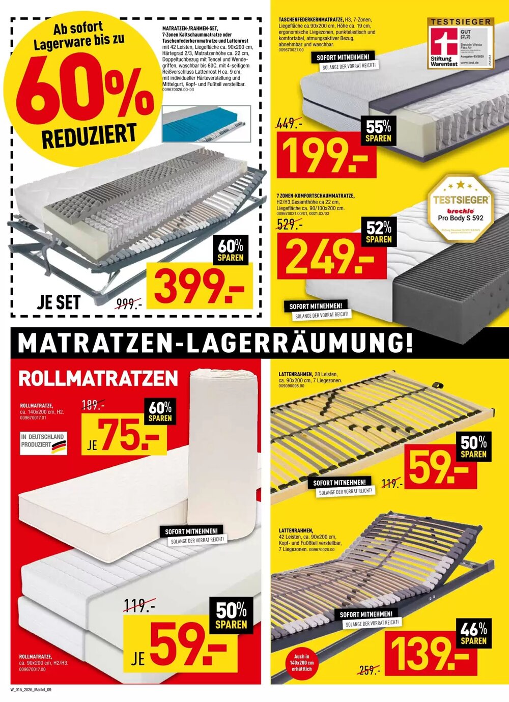 Möbel Wallach Prospekt (ab 20.01.2026) zum Blättern - Seite 9