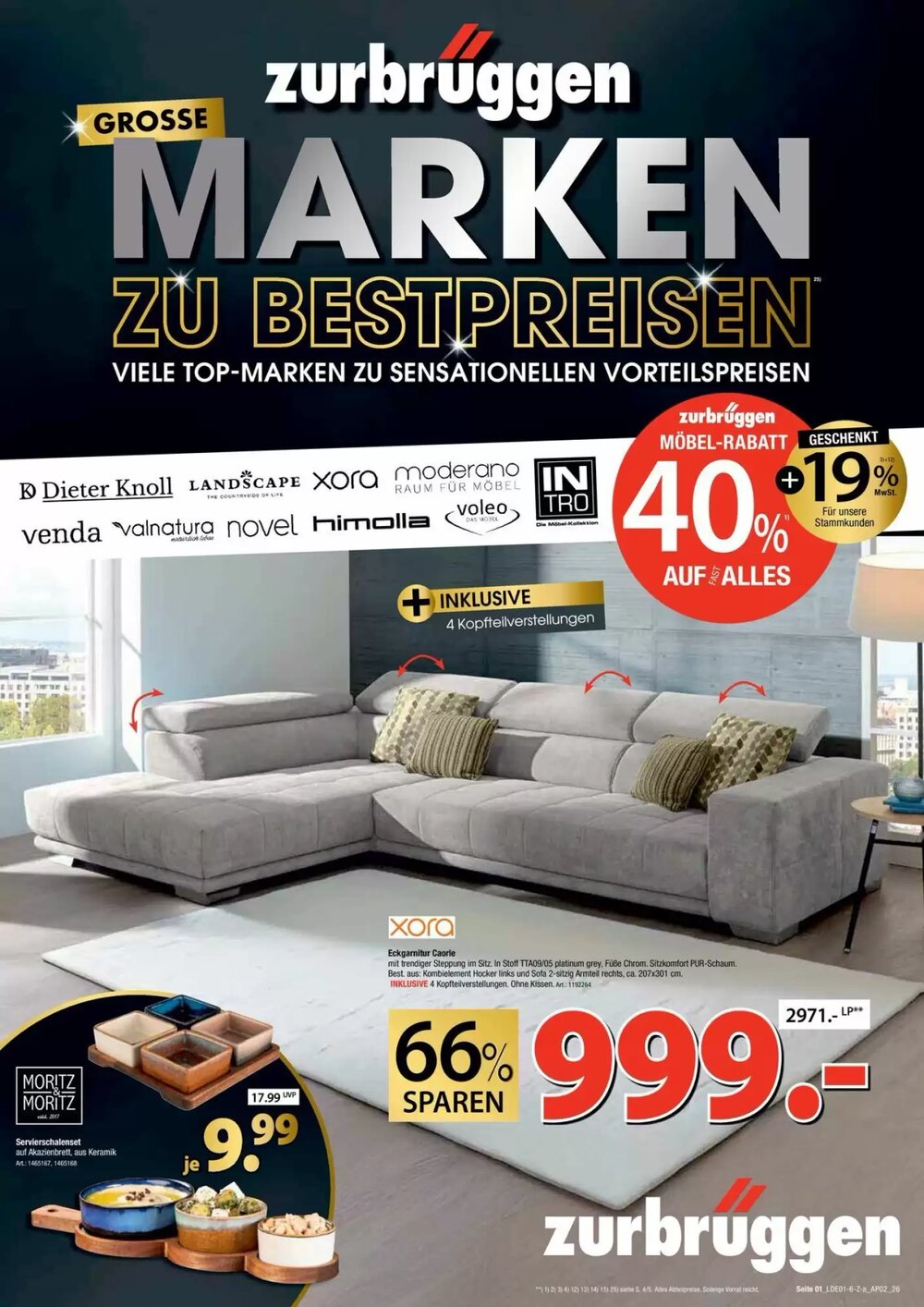 Zurbrüggen Prospekt (ab 20.01.2026) zum Blättern - Seite 1