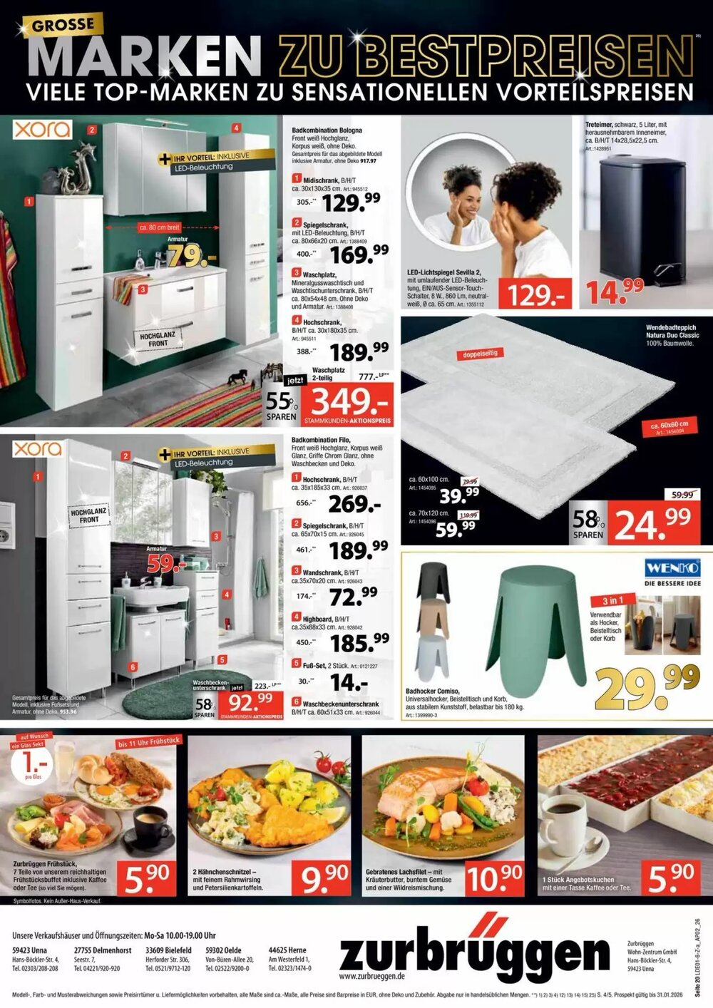 Zurbrüggen Prospekt (ab 20.01.2026) zum Blättern - Seite 20