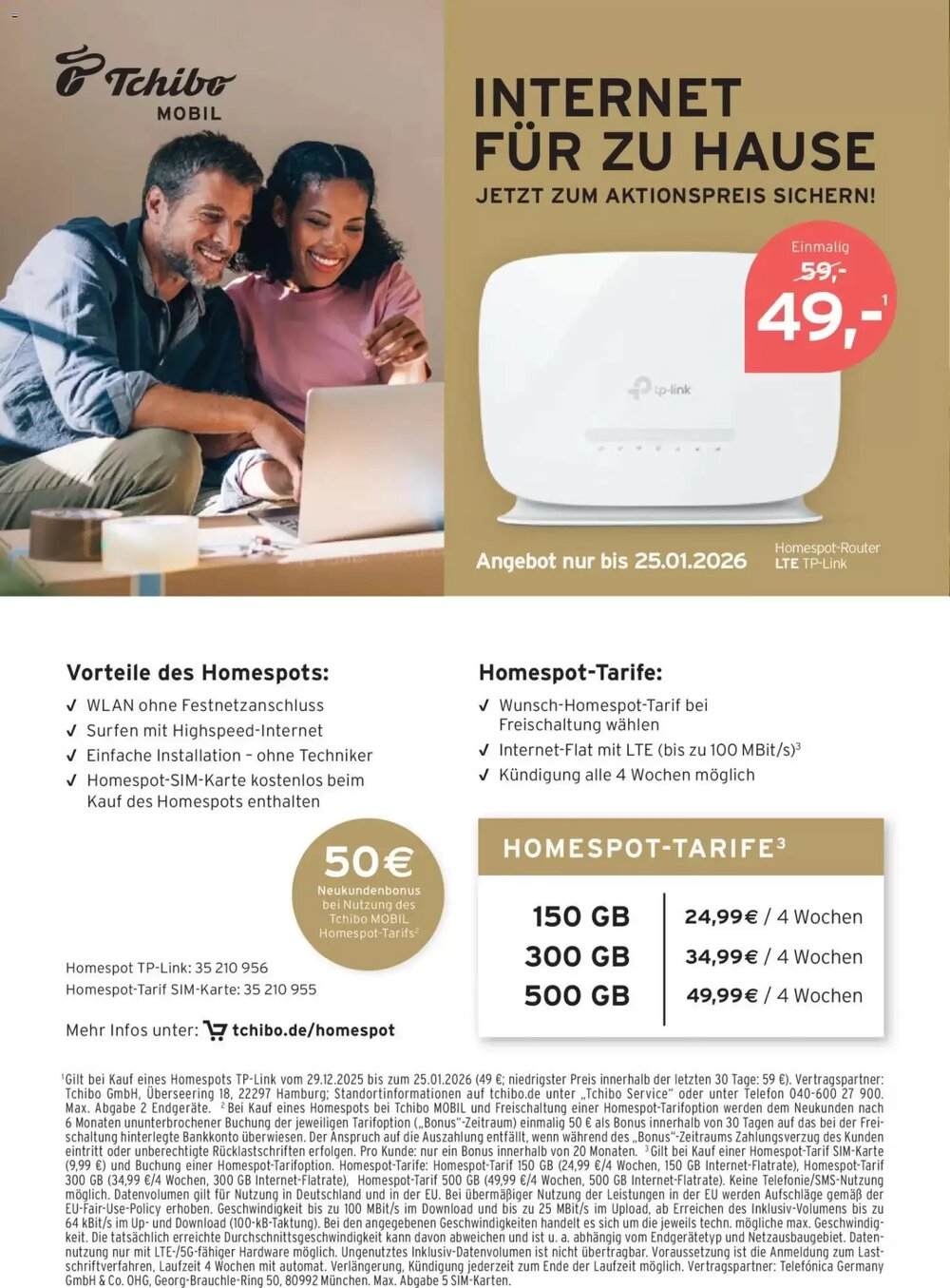 Tchibo Prospekt (ab 21.01.2026) zum Blättern - Seite 34