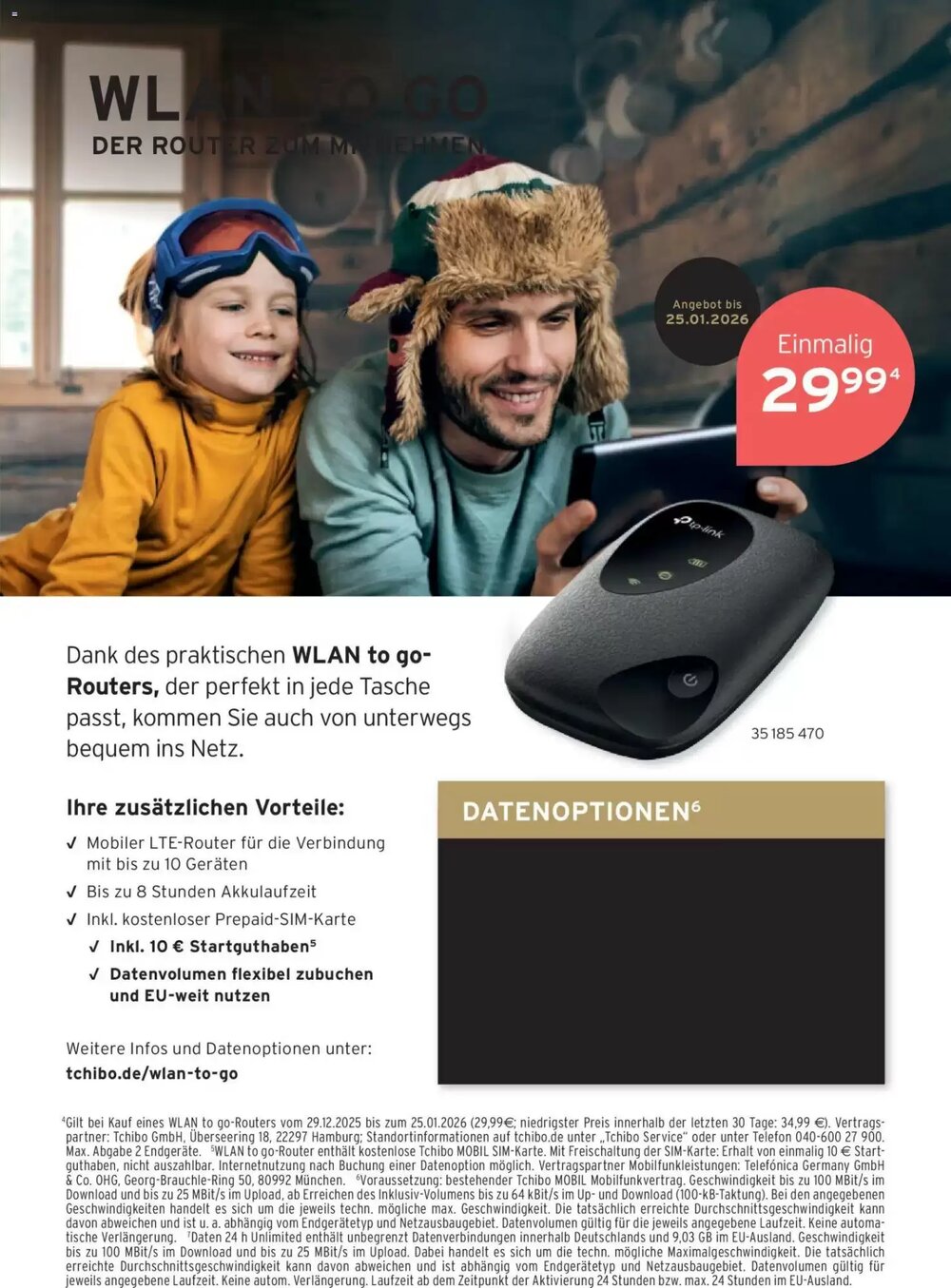 Tchibo Prospekt (ab 21.01.2026) zum Blättern - Seite 35