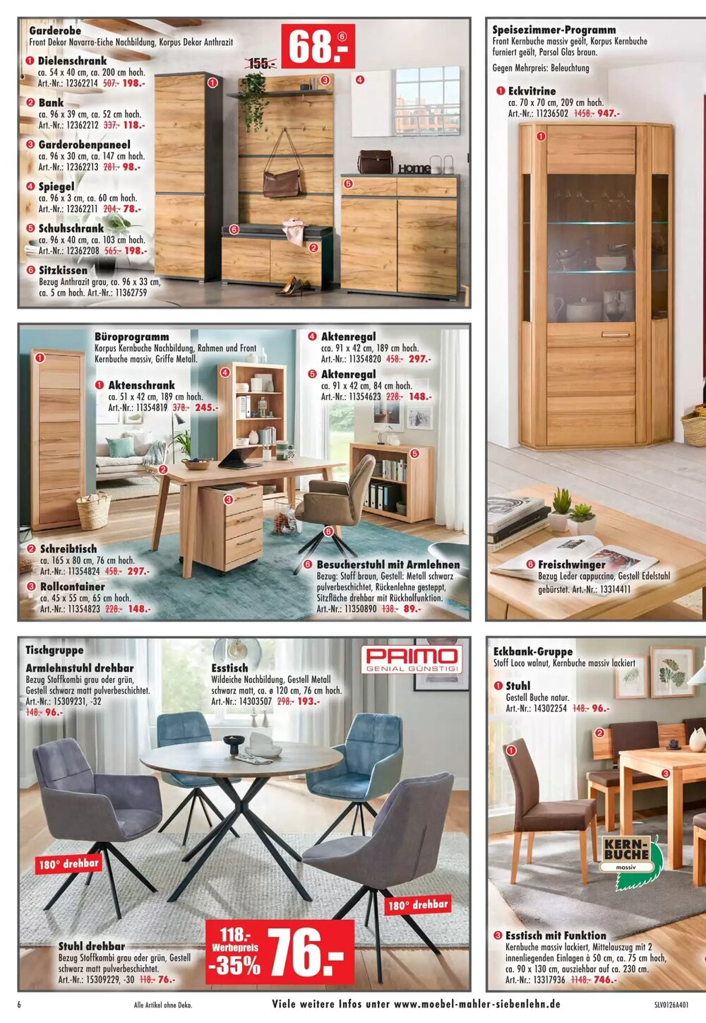 Möbel Mahler Prospekt (ab 21.01.2026) zum Blättern - Seite 6