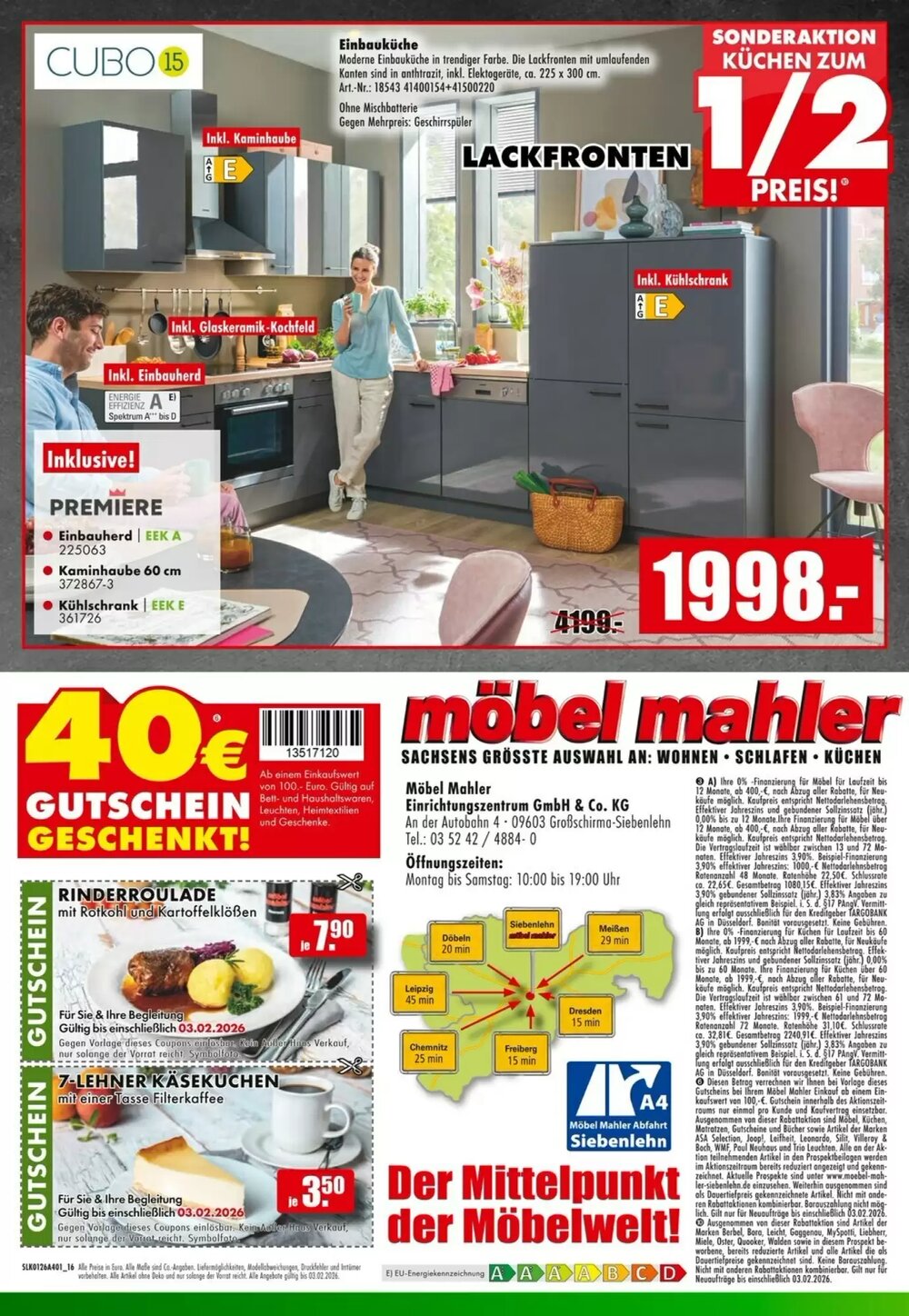 Möbel Mahler Prospekt (ab 21.01.2026) zum Blättern - Seite 16