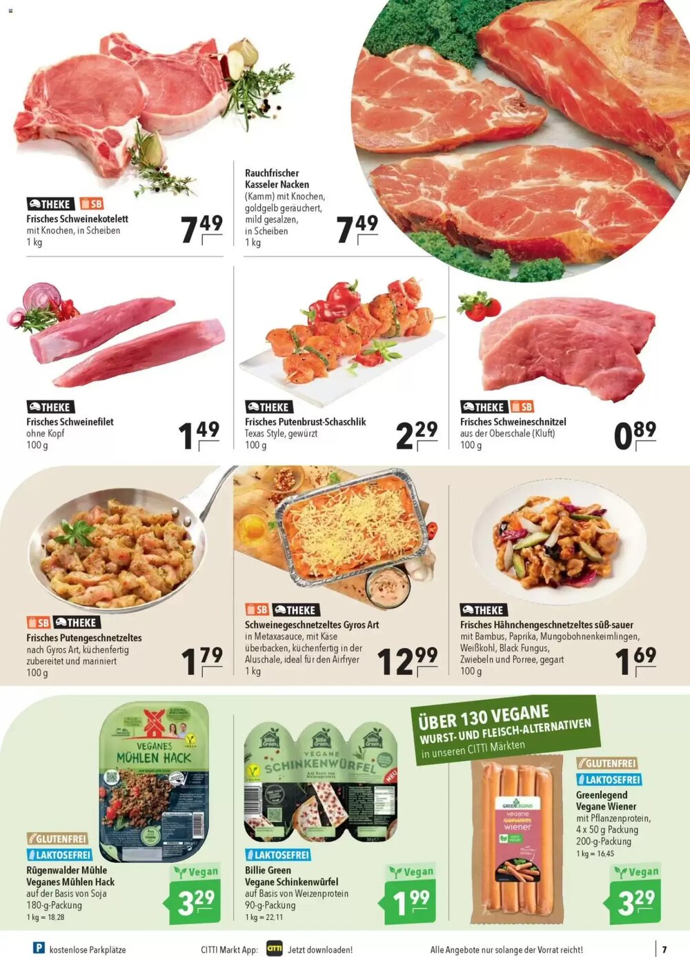 CITTI Markt Prospekt (ab 21.01.2026) zum Blättern - Seite 7