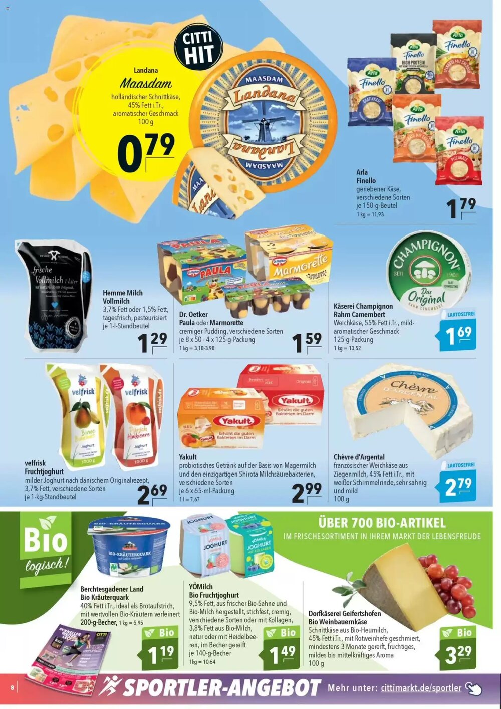 CITTI Markt Prospekt (ab 21.01.2026) zum Blättern - Seite 8