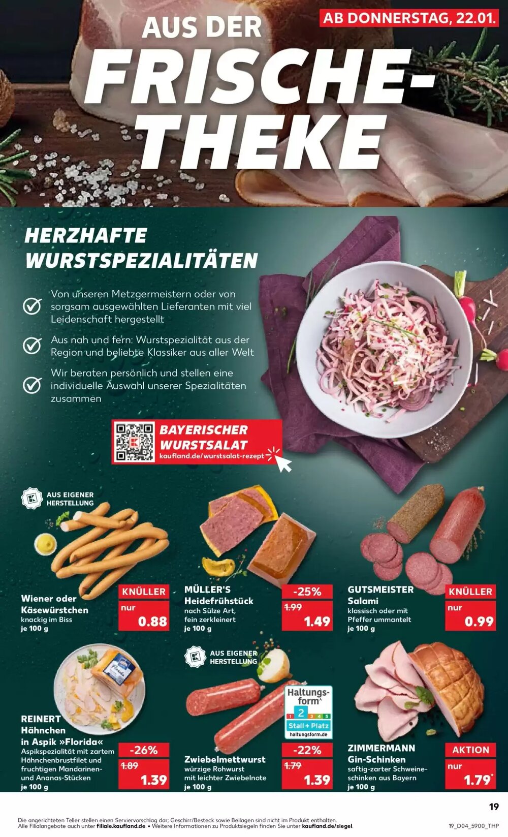 Kaufland Prospekt (ab 21.01.2026) zum Blättern - Seite 19