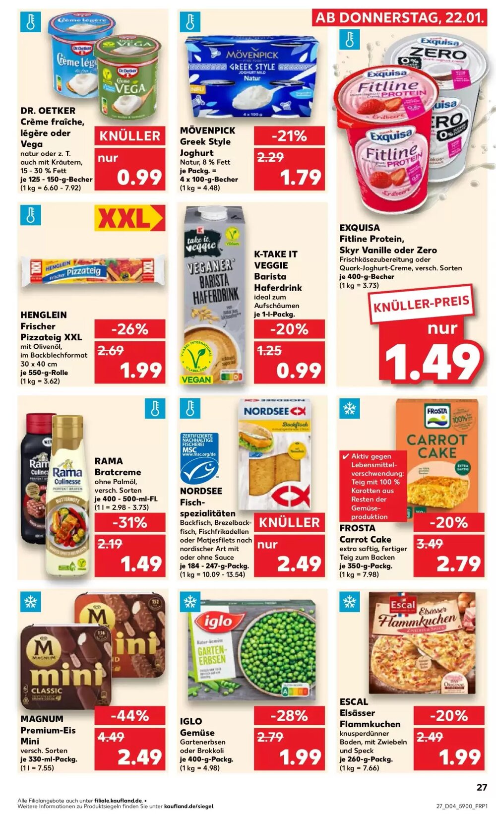 Kaufland Prospekt (ab 21.01.2026) zum Blättern - Seite 27