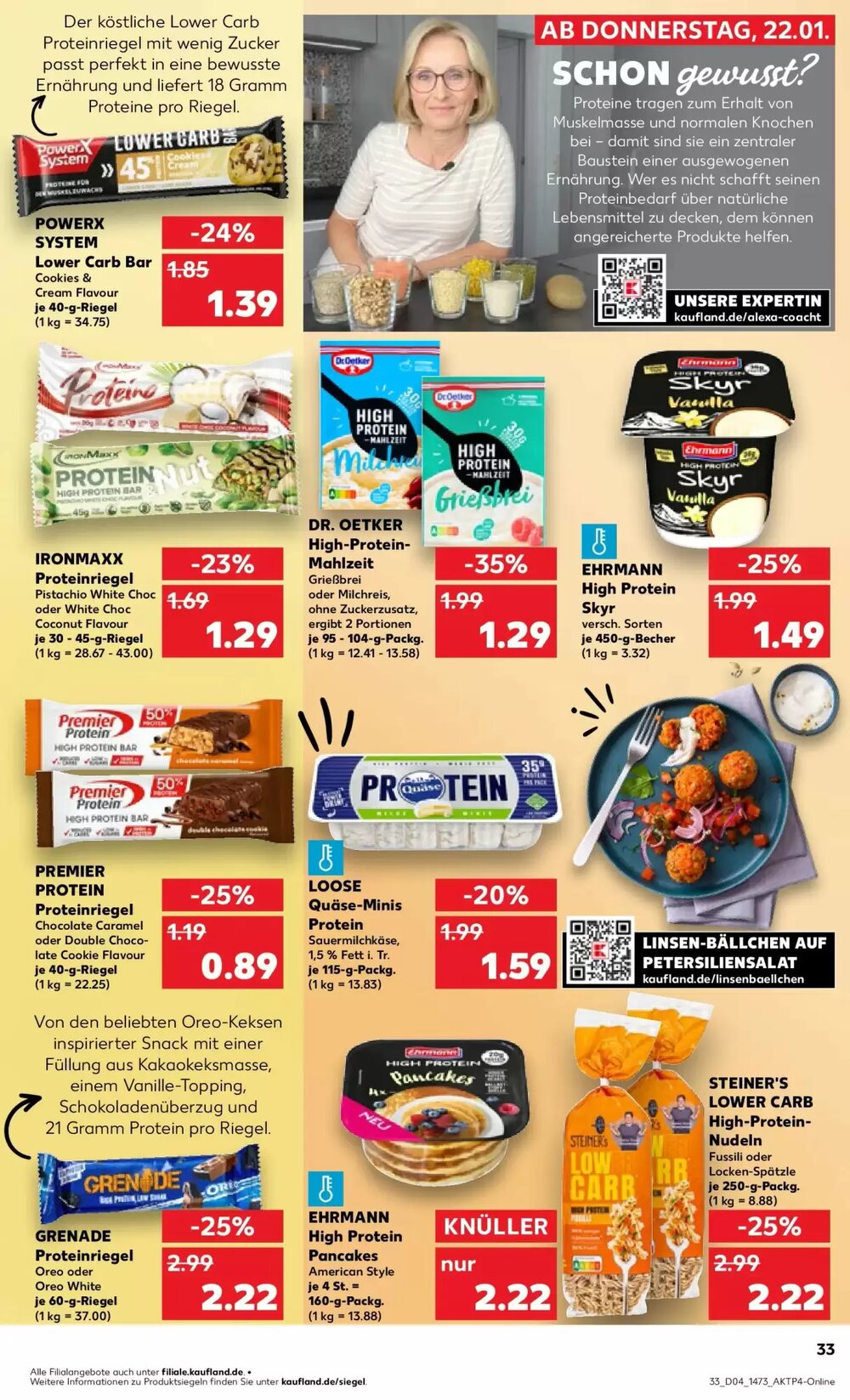 Kaufland Prospekt (ab 21.01.2026) zum Blättern - Seite 33