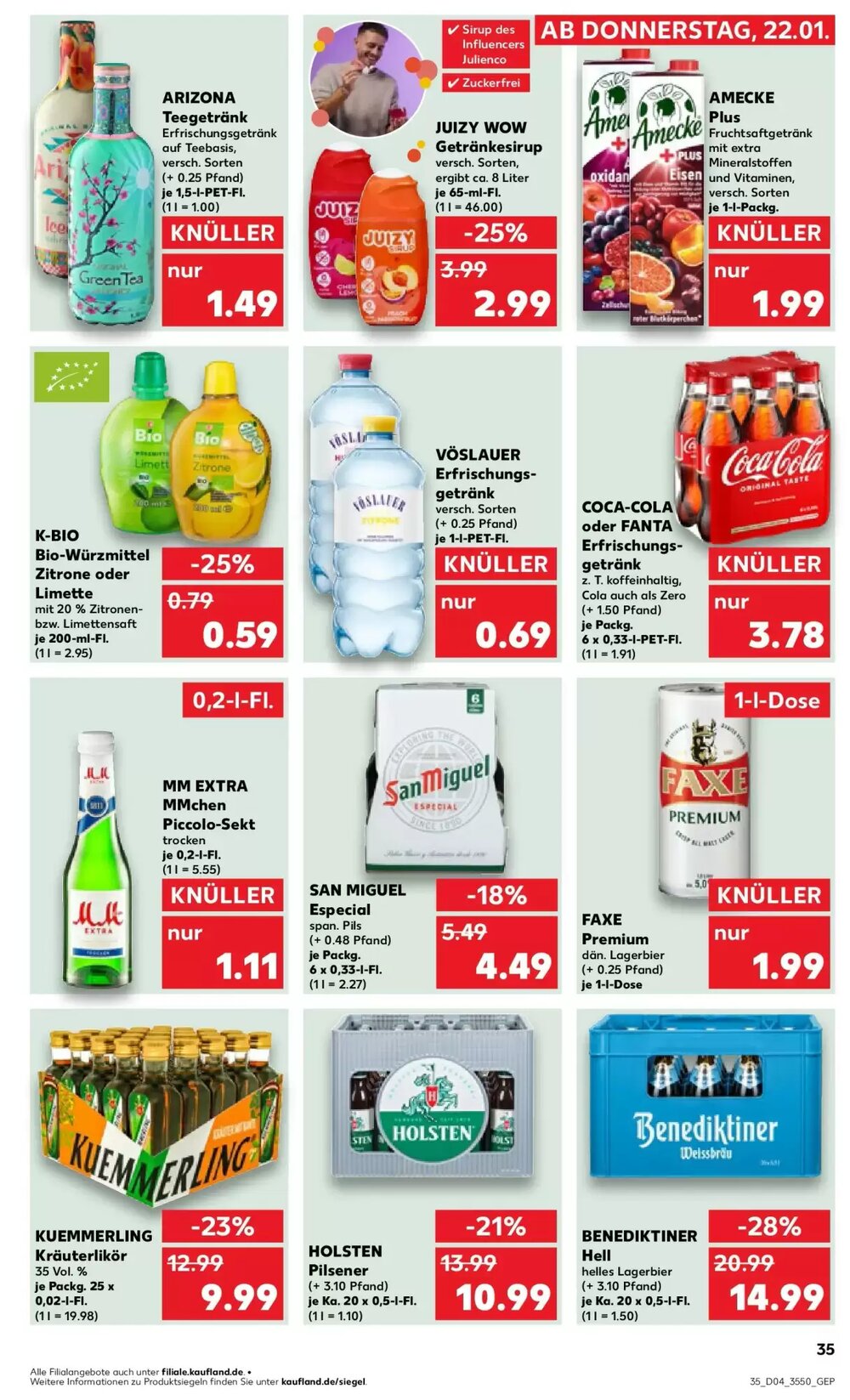 Kaufland Prospekt (ab 21.01.2026) zum Blättern - Seite 35