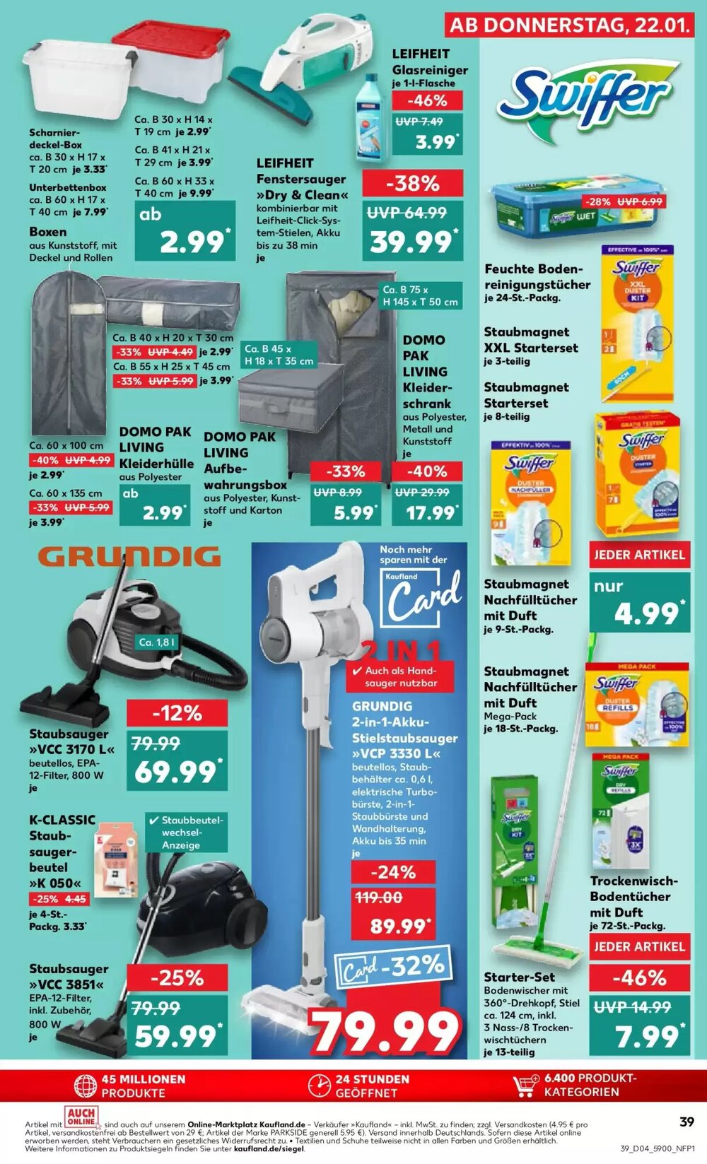 Kaufland Prospekt (ab 21.01.2026) zum Blättern - Seite 39