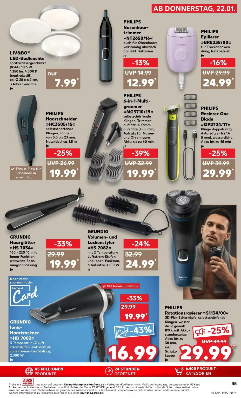 Kaufland Prospekt (ab 21.01.2026) zum Blättern - Seite 45