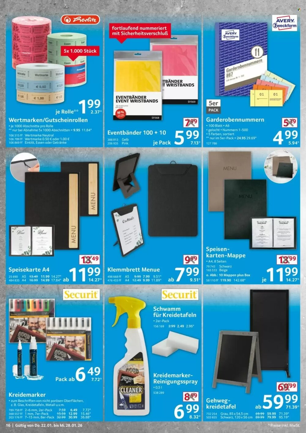 Selgros Prospekt (ab 22.01.2026) zum Blättern - Seite 16