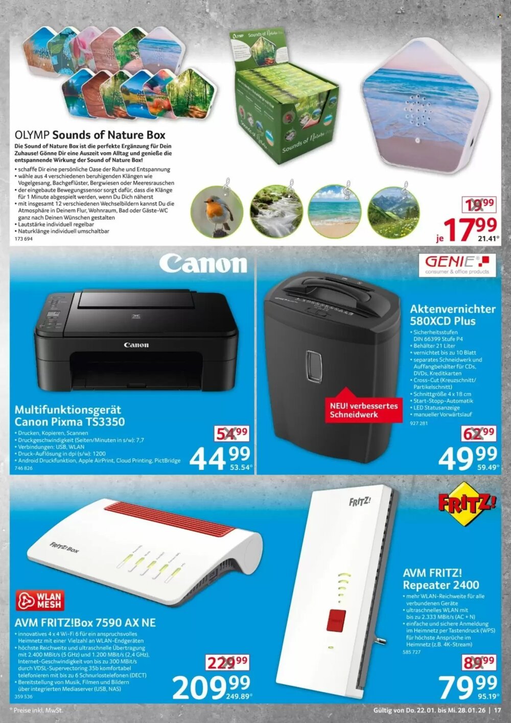 Selgros Prospekt (ab 22.01.2026) zum Blättern - Seite 17