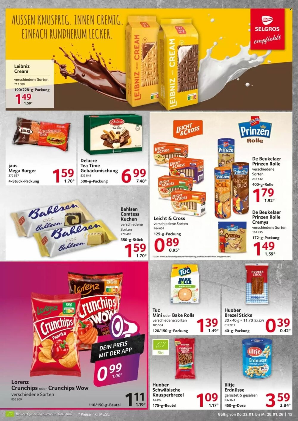 Selgros Prospekt (ab 22.01.2026) zum Blättern - Seite 15