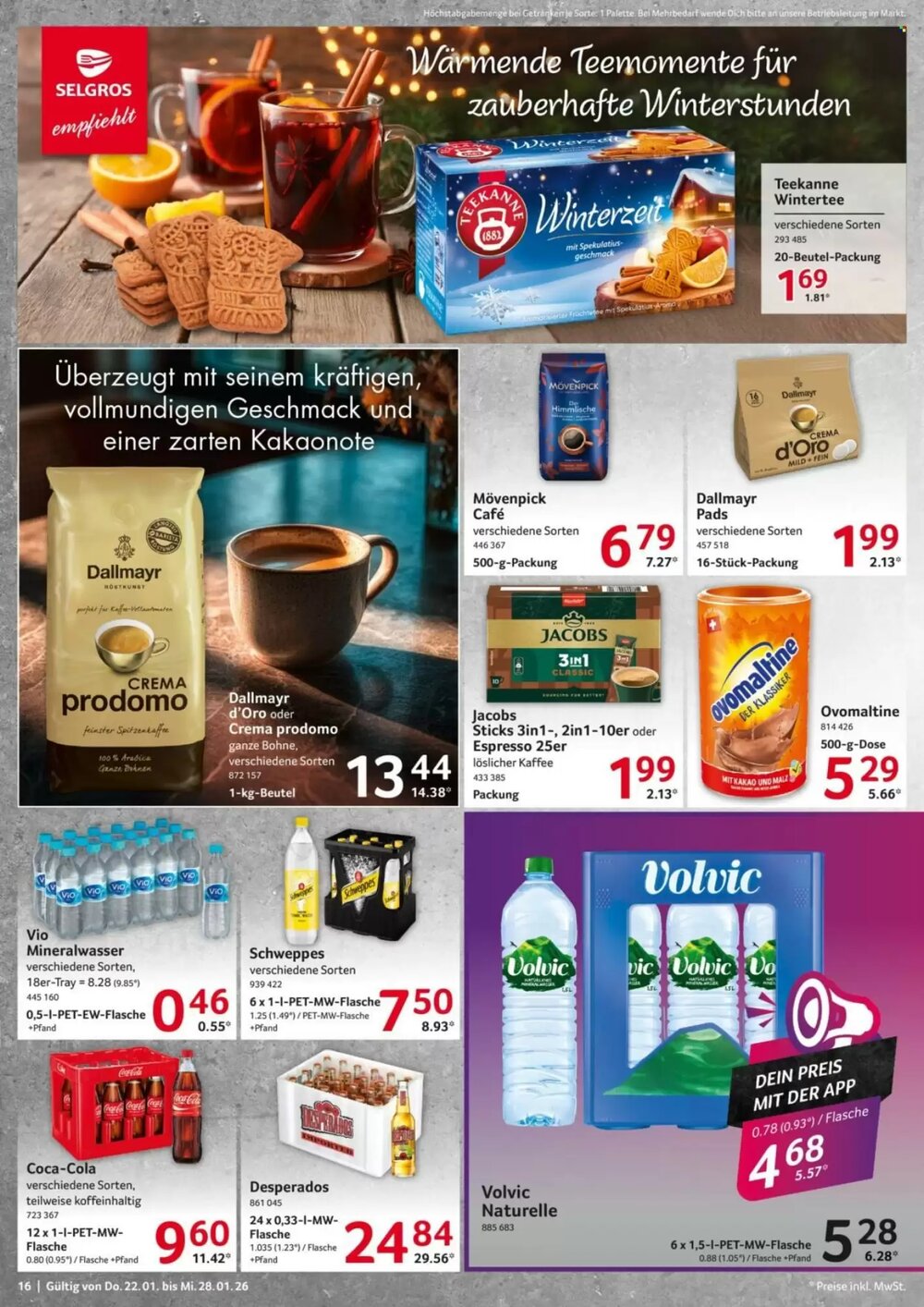Selgros Prospekt (ab 22.01.2026) zum Blättern - Seite 16