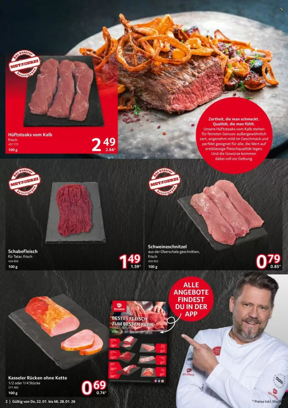 Selgros Prospekt (ab 22.01.2026) zum Blättern - Seite 2