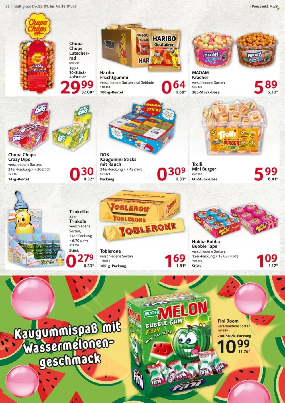 Selgros Prospekt (ab 22.01.2026) zum Blättern - Seite 26