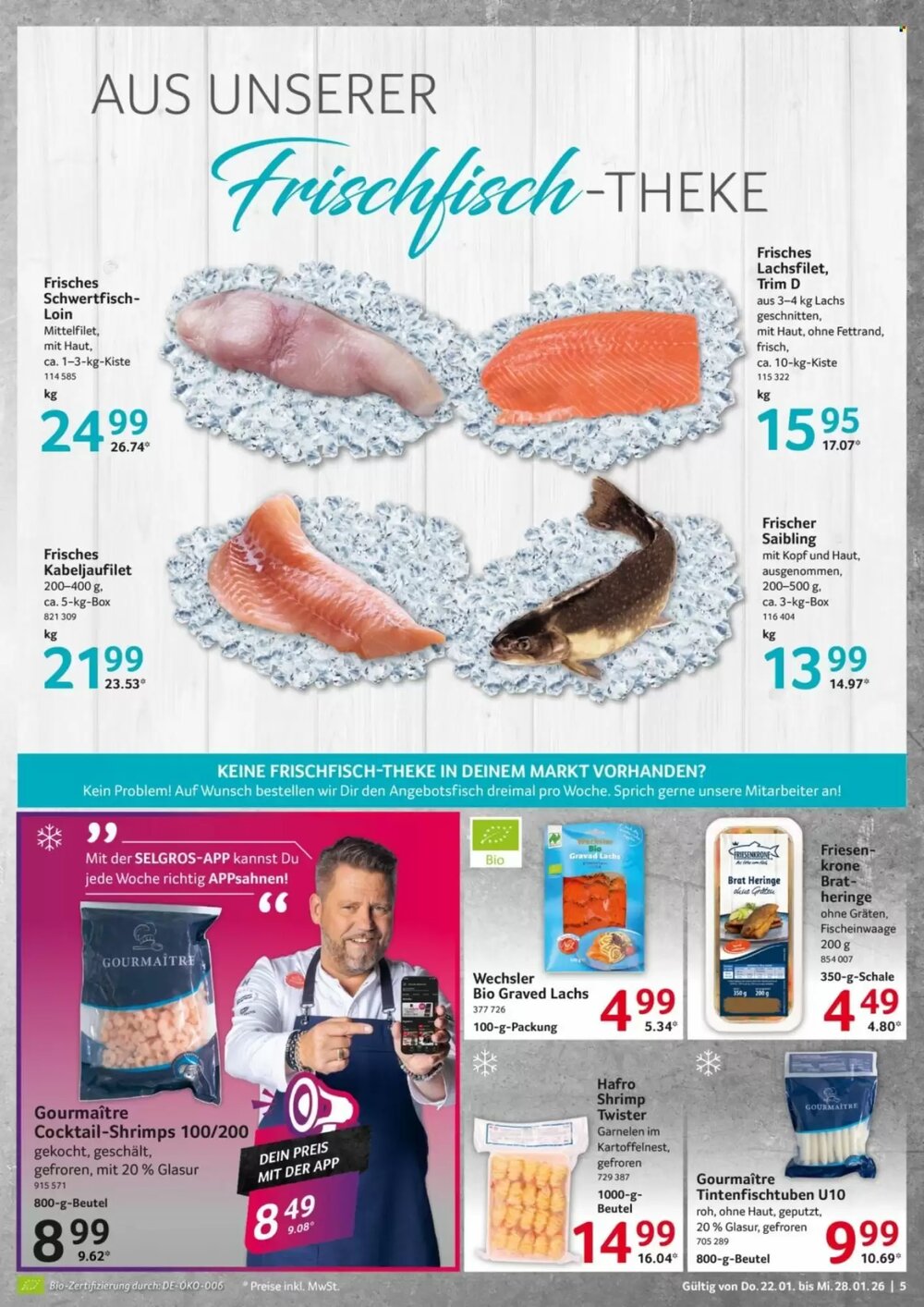 Selgros Prospekt (ab 22.01.2026) zum Blättern - Seite 5