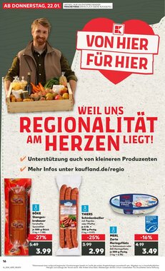 Kaufland Prospekt (ab 22.01.2026) zum Blättern - Seite 16