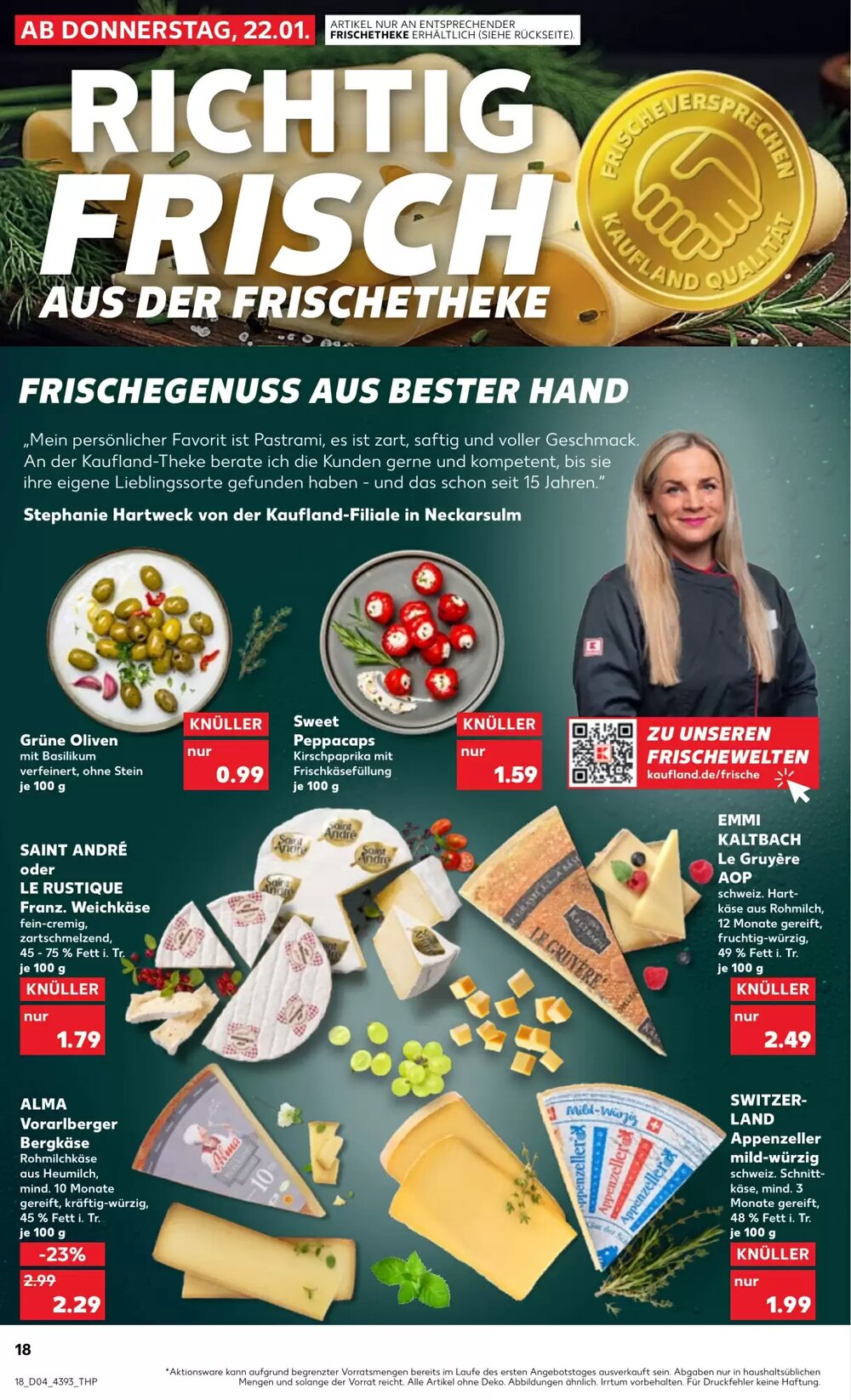Kaufland Prospekt (ab 22.01.2026) zum Blättern - Seite 18