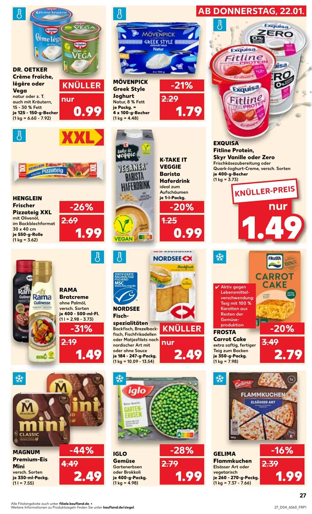 Kaufland Prospekt (ab 22.01.2026) zum Blättern - Seite 27