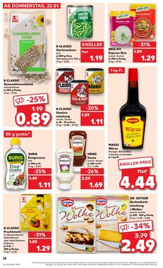Kaufland Prospekt (ab 22.01.2026) zum Blättern - Seite 28