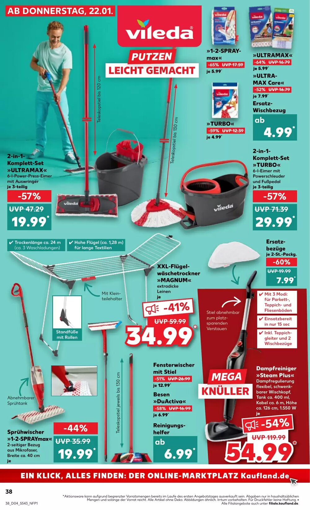 Kaufland Prospekt (ab 22.01.2026) zum Blättern - Seite 38