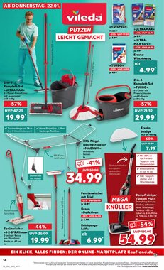 Kaufland Prospekt (ab 22.01.2026) zum Blättern - Seite 38