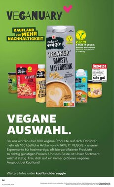 Kaufland Prospekt (ab 22.01.2026) zum Blättern - Seite 54