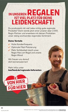 Kaufland Prospekt (ab 22.01.2026) zum Blättern - Seite 58