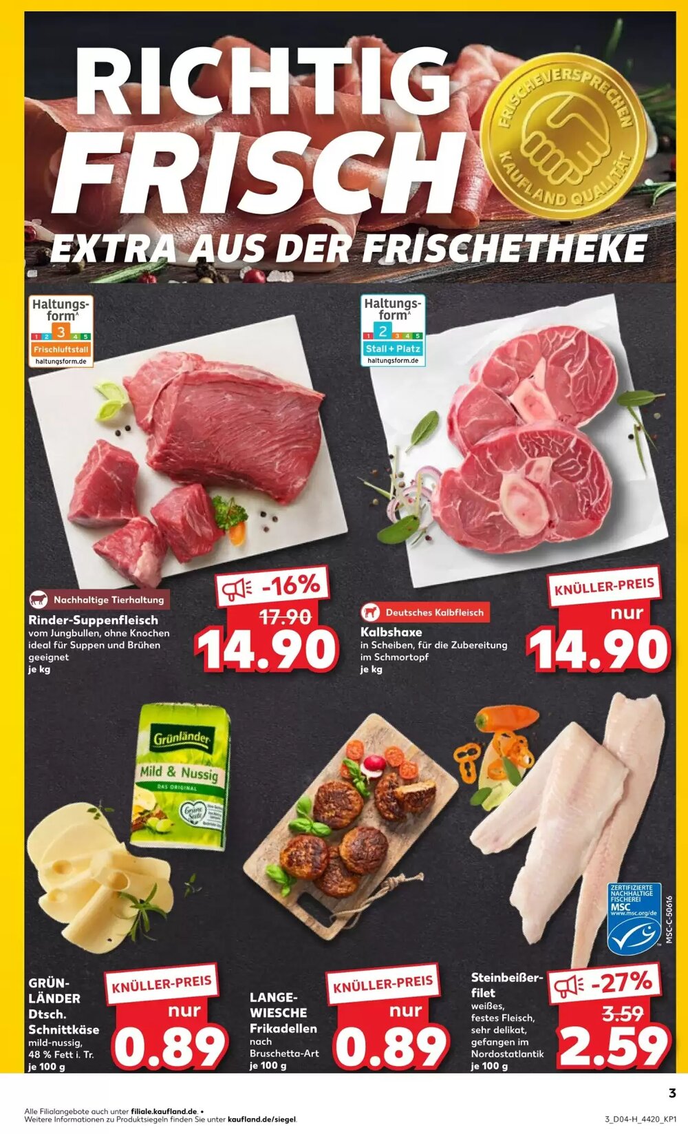Kaufland Prospekt (ab 22.01.2026) zum Blättern - Seite 3