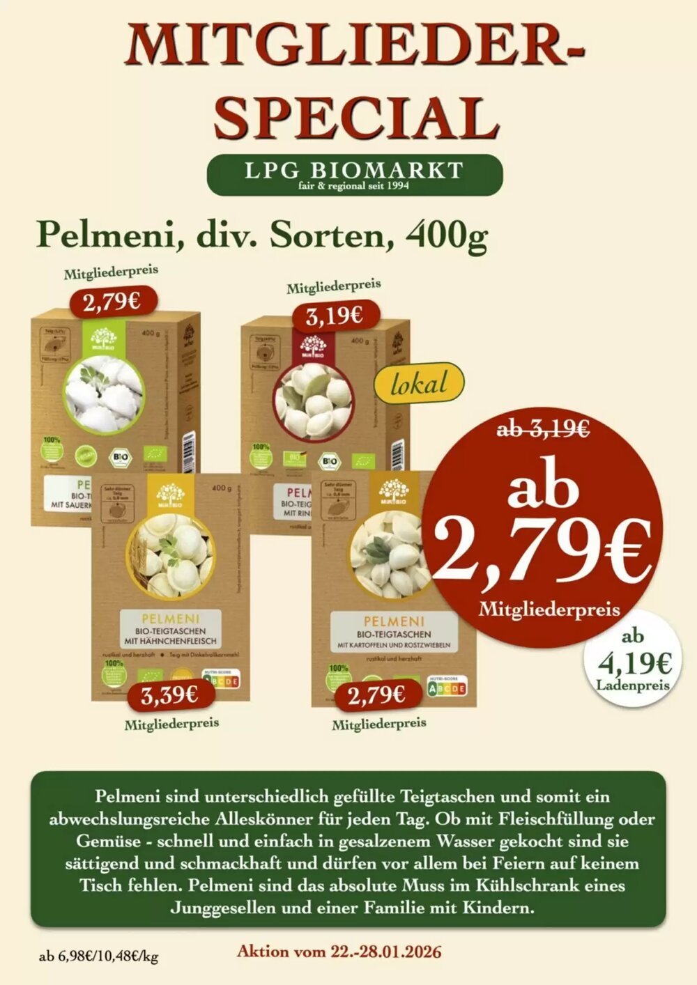 LPG Biomarkt Prospekt (ab 22.01.2026) zum Blättern - Seite 11