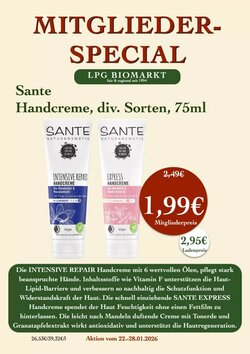 LPG Biomarkt Prospekt (ab 22.01.2026) zum Blättern - Seite 14