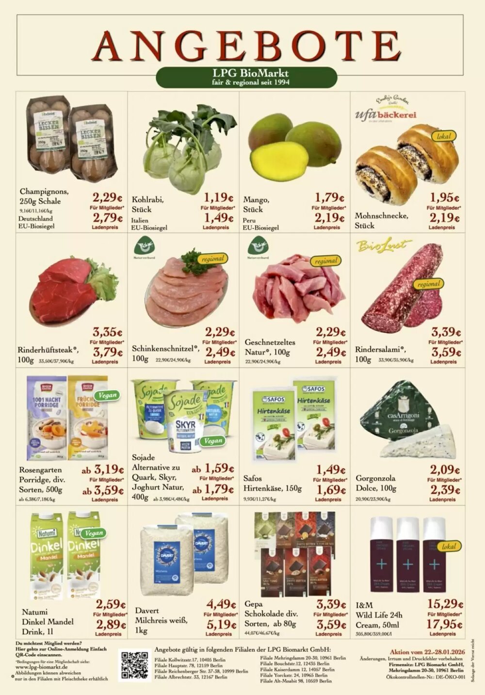 LPG Biomarkt Prospekt (ab 22.01.2026) zum Blättern - Seite 2