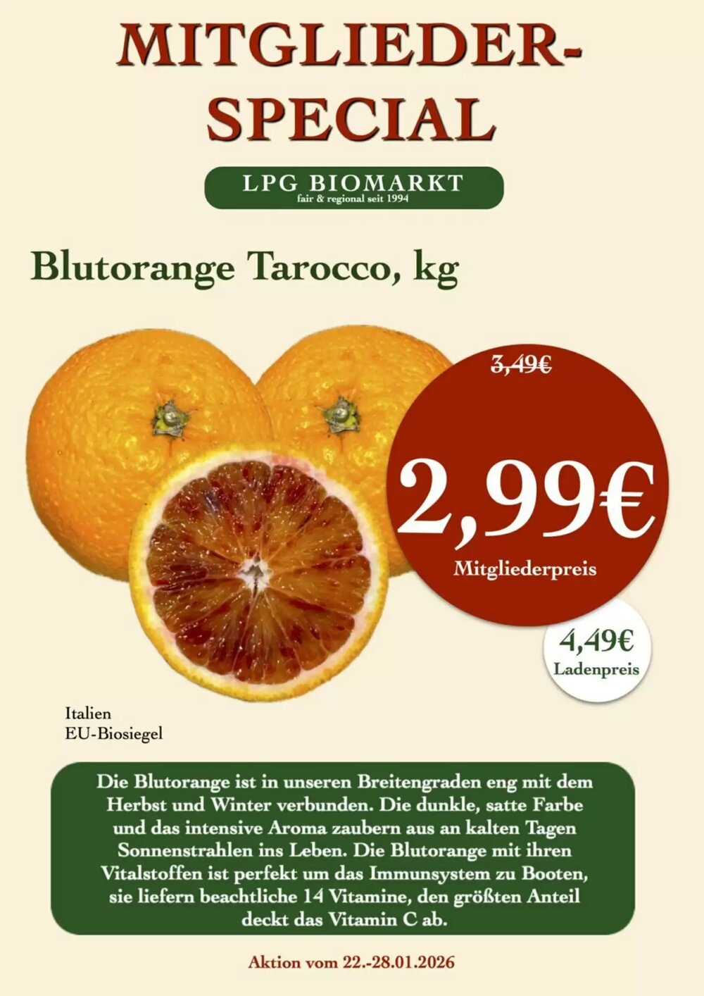 LPG Biomarkt Prospekt (ab 22.01.2026) zum Blättern - Seite 5