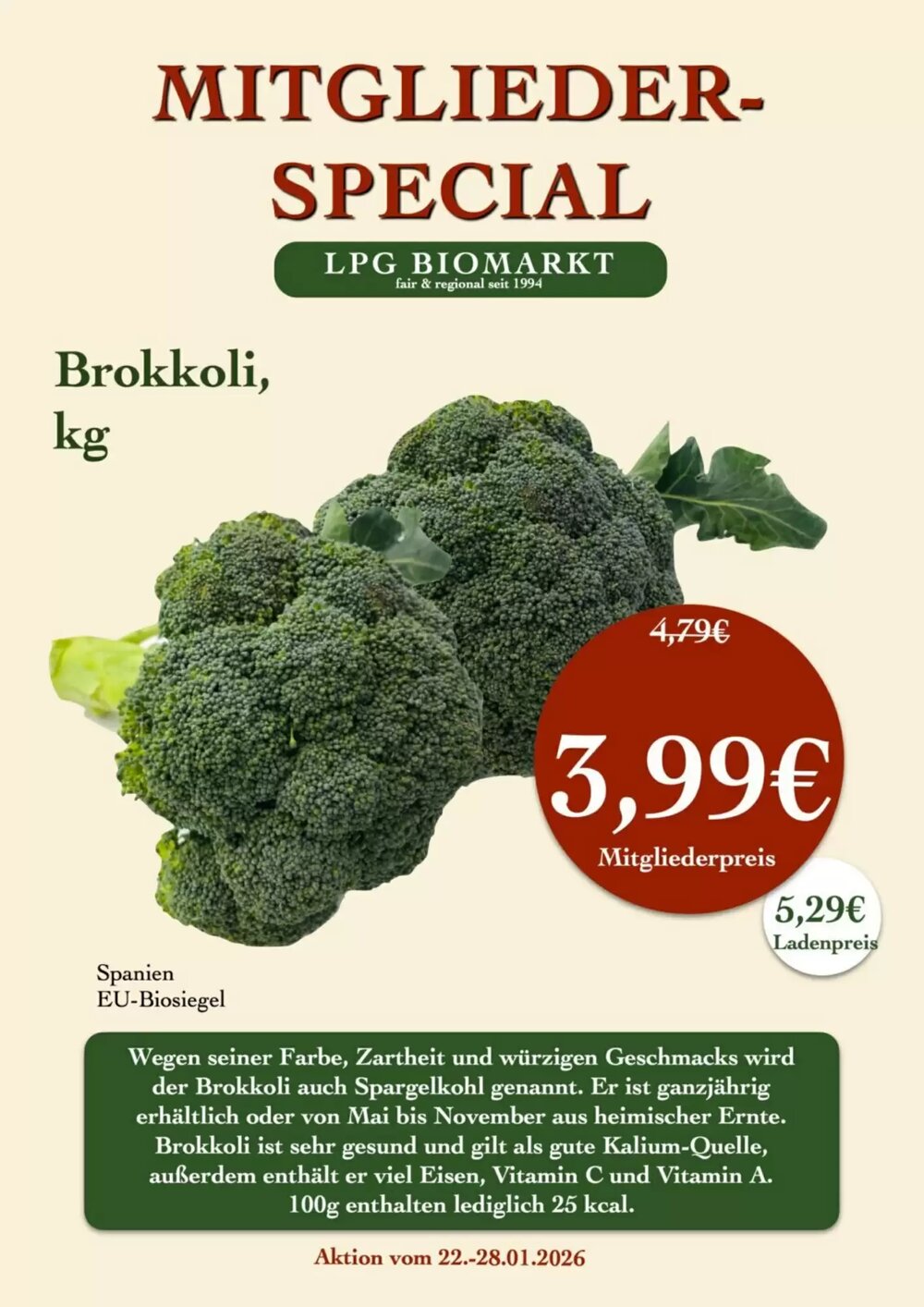 LPG Biomarkt Prospekt (ab 22.01.2026) zum Blättern - Seite 6