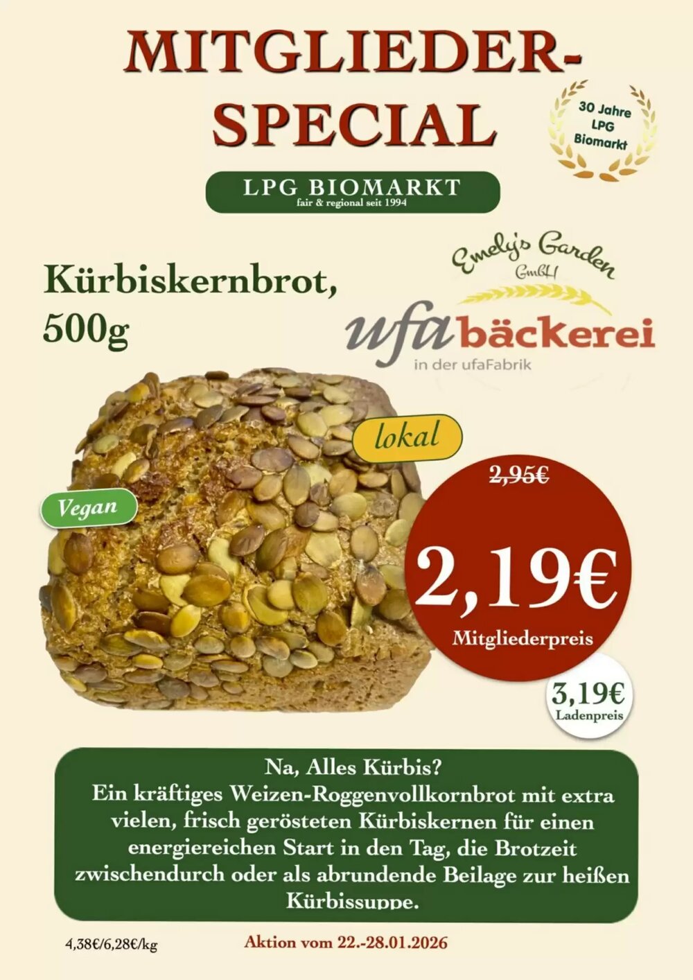 LPG Biomarkt Prospekt (ab 22.01.2026) zum Blättern - Seite 8