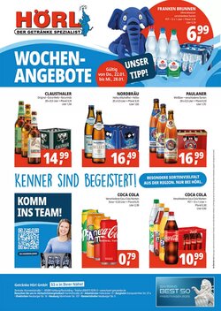 Hörl Getränke Prospekt (ab 22.01.2026) zum Blättern