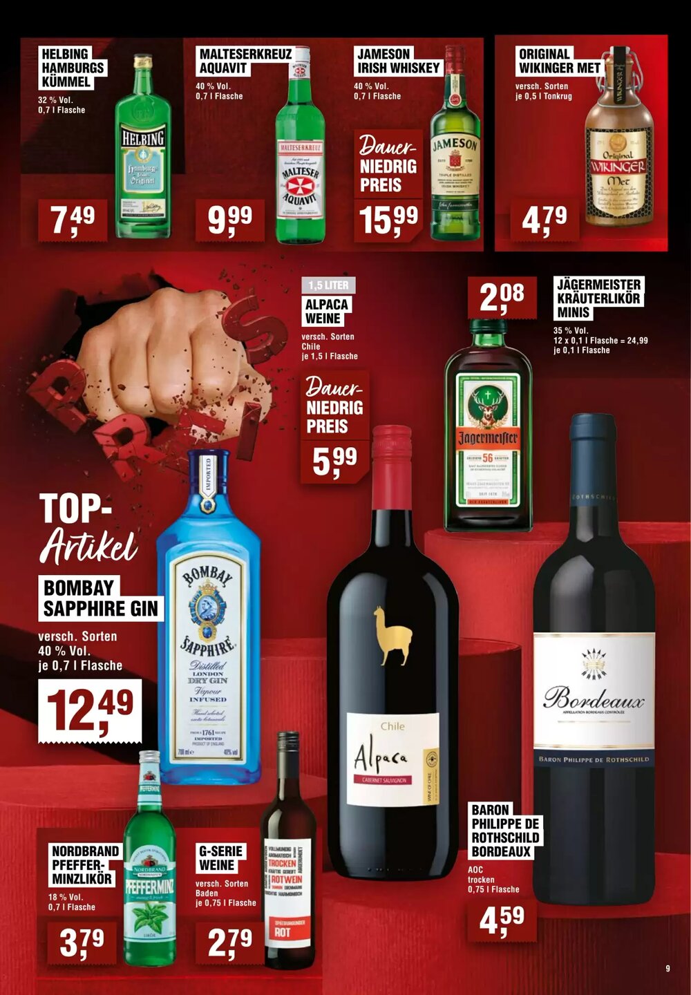 EDEKA Foodservice Prospekt (ab 22.01.2026) zum Blättern - Seite 9