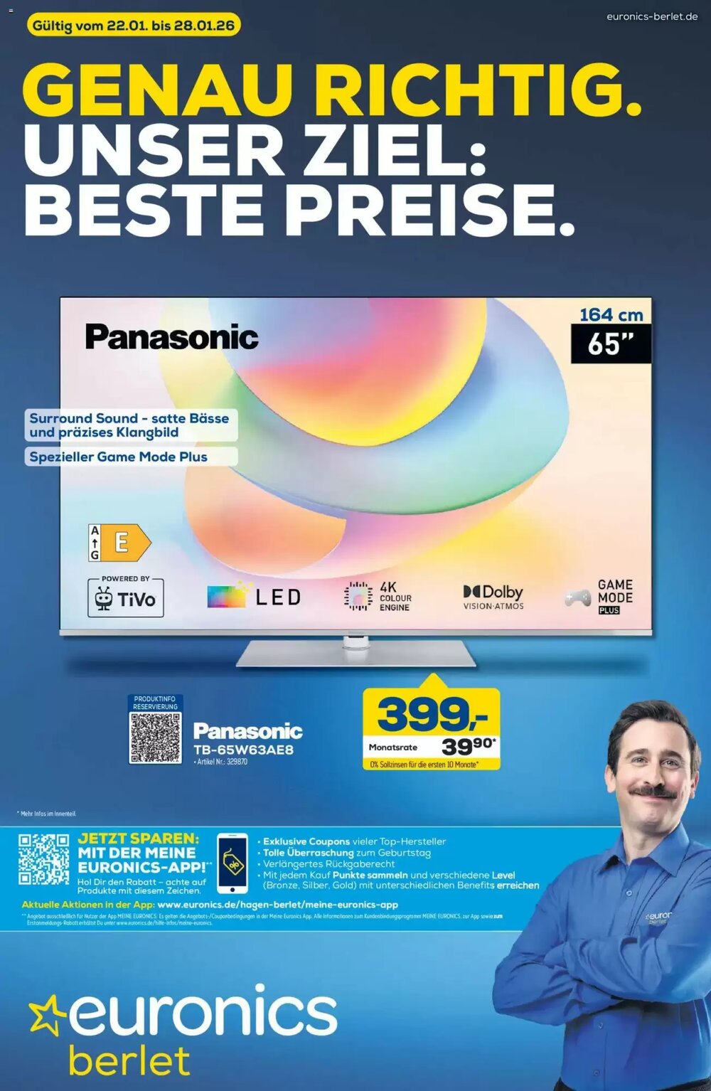 Euronics Prospekt (ab 22.01.2026) zum Blättern - Seite 1