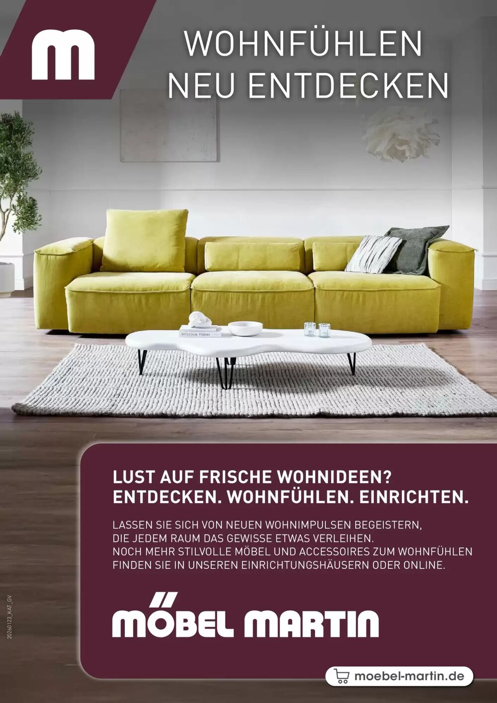 Möbel Martin Prospekt (ab 22.01.2026) zum Blättern - Seite 1