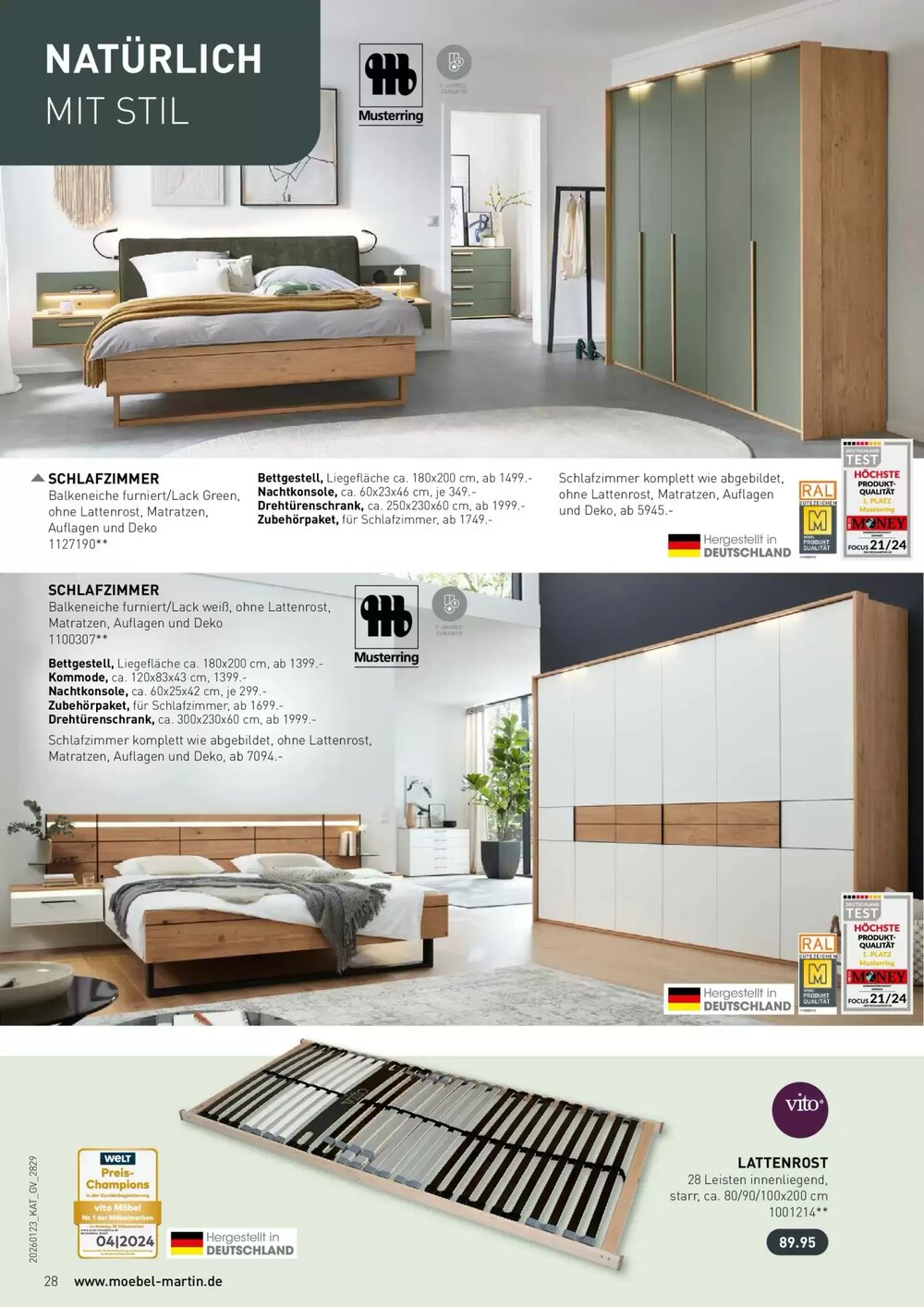 Möbel Martin Prospekt (ab 22.01.2026) zum Blättern - Seite 28