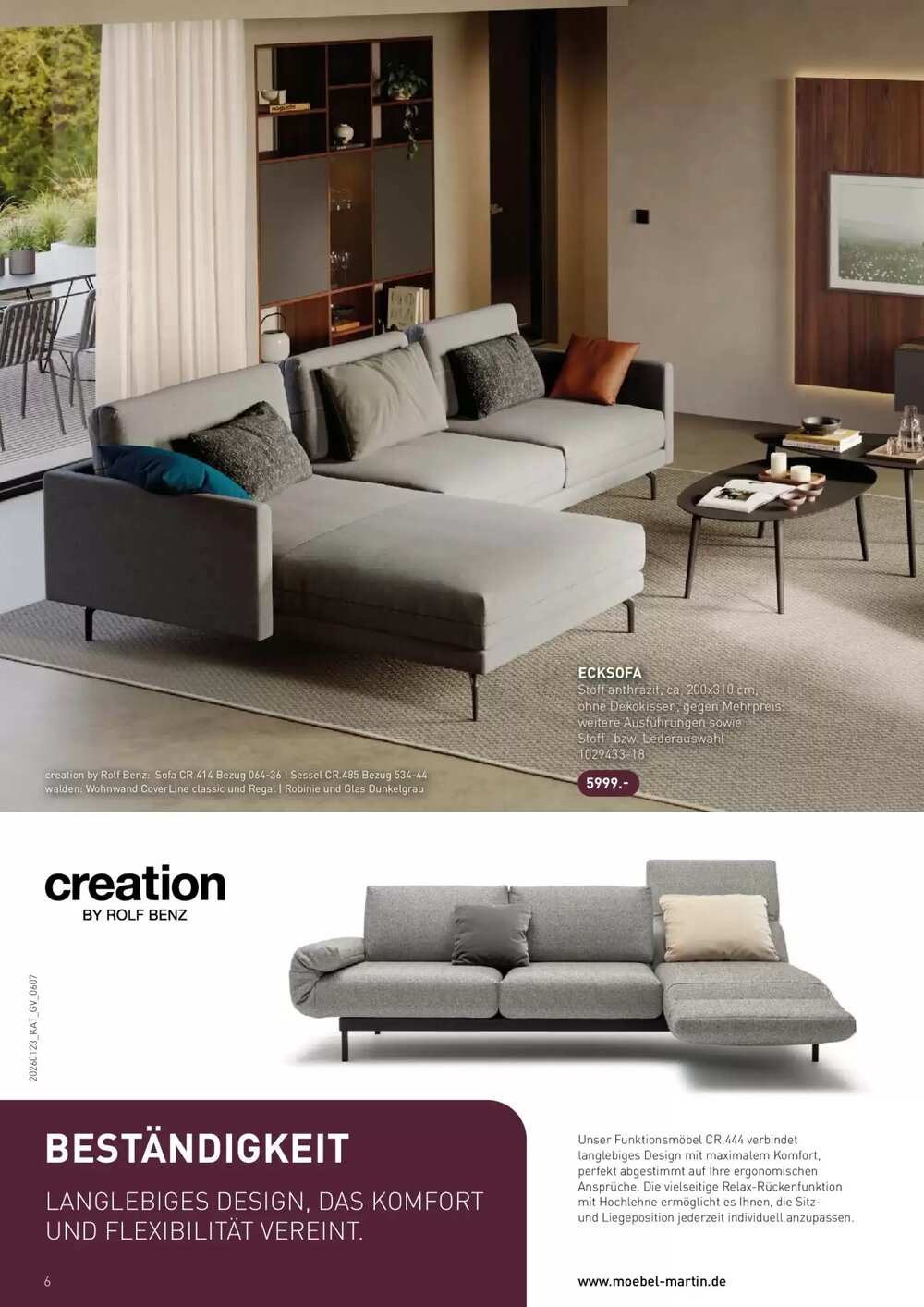 Möbel Martin Prospekt (ab 22.01.2026) zum Blättern - Seite 6