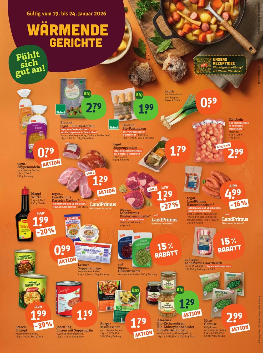 tegut Prospekt (ab 23.01.2026) zum Blättern - Seite 2