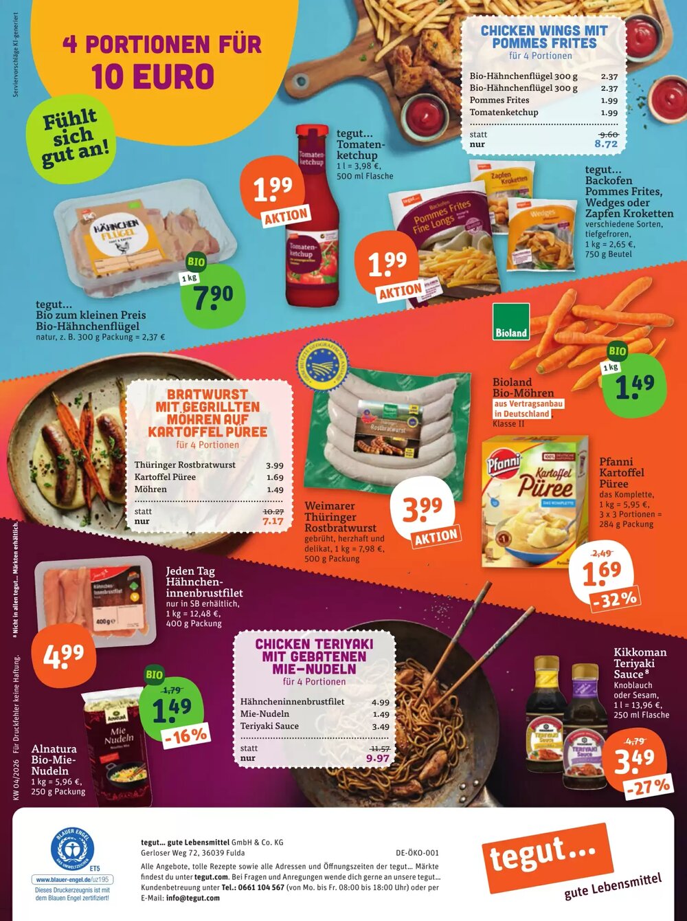 tegut Prospekt (ab 23.01.2026) zum Blättern - Seite 23