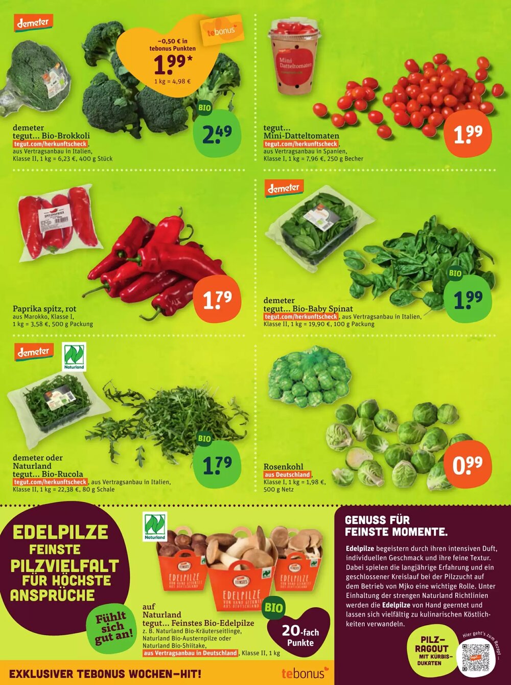 tegut Prospekt (ab 23.01.2026) zum Blättern - Seite 4