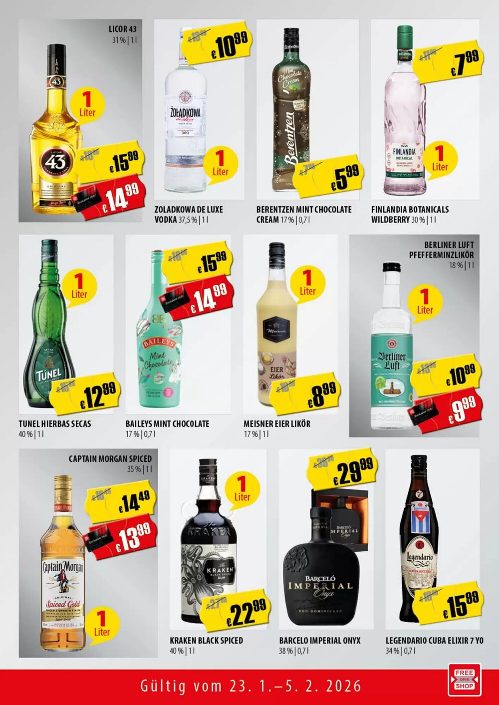 FreeOneShop Prospekt (ab 23.01.2026) zum Blättern - Seite 3