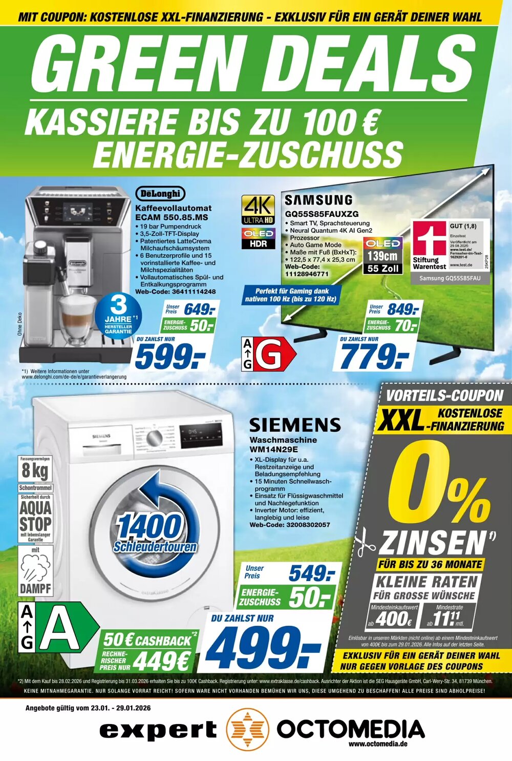expert Octomedia Prospekt (ab 23.01.2026) zum Blättern - Seite 1