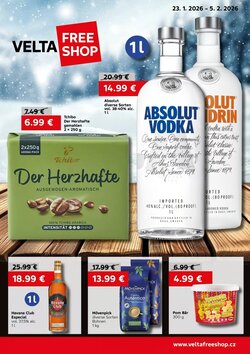 VELTA Free Shop Prospekt (ab 23.01.2026) zum Blättern - Seite 1